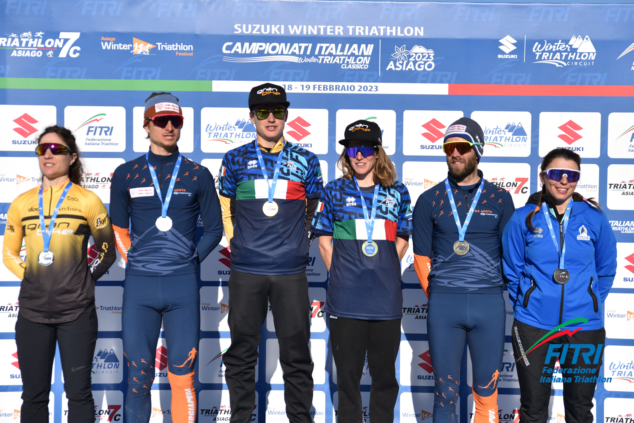 Campionati Italiani Winter Triathlon Asiago 2023